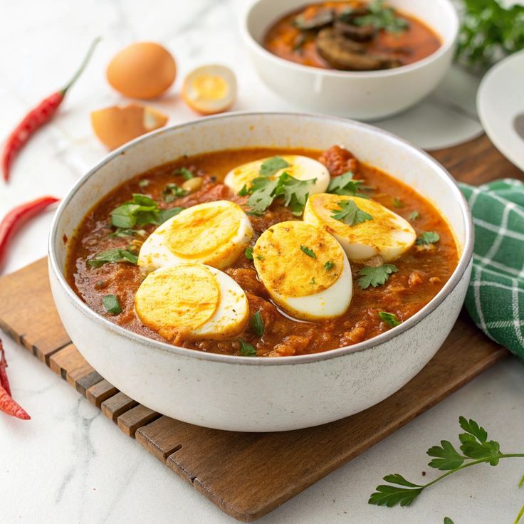 Egg Protein Curry